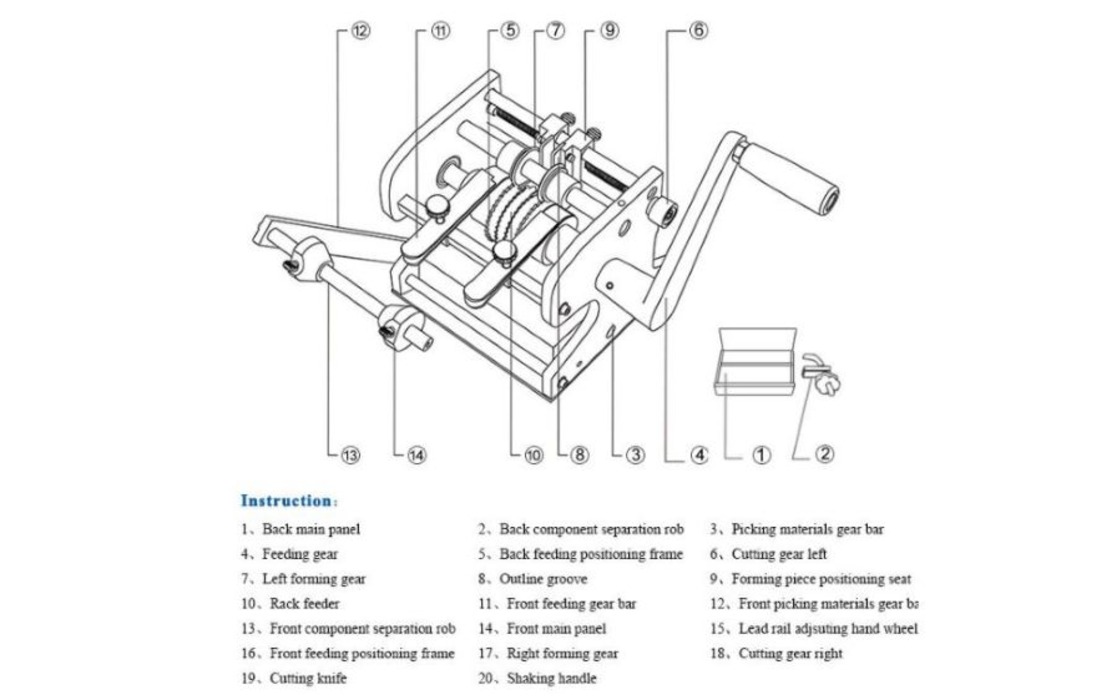 PREFORMADORA AXIAL IMPORTADA ZB101F NOVA PREFORMA EM F 