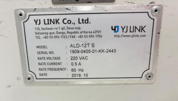 TRANSPORTADOR LOADER YJ LINK ALD-12T S 2019 1909-0405-01-KK-2443 220VAC 60HZ 