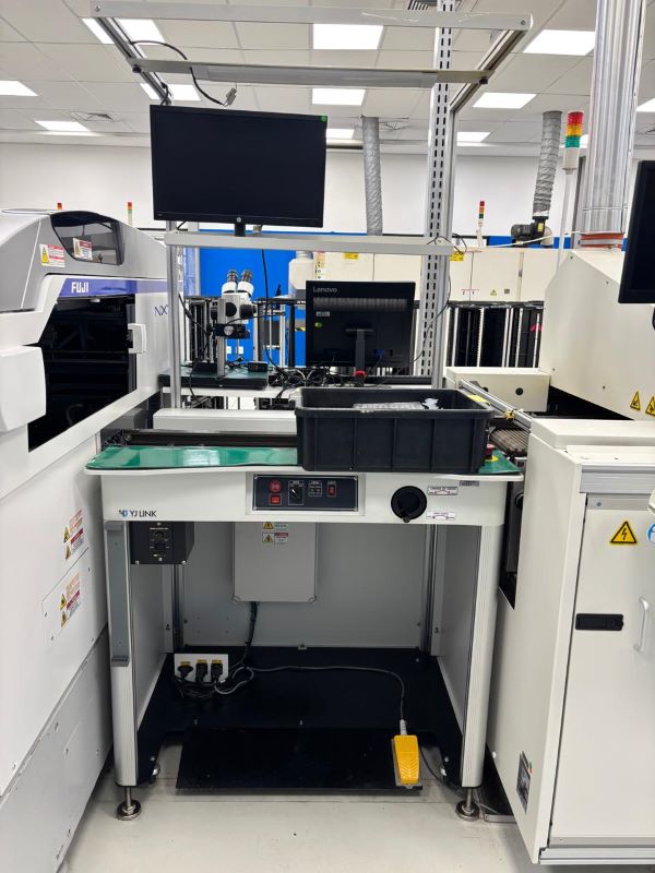 TRANSPORTADOR CONVEYOR DE INSPEÇÃO YJ LINK AWT-100Y 1906-0263-03-FG-1777 220VAC 60HZ (1,0M) 