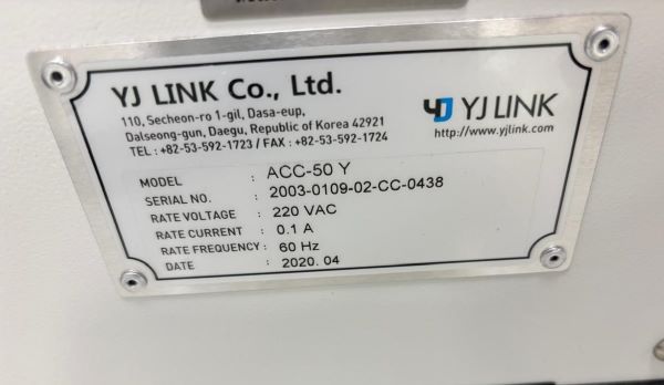 TRANSPORTADOR CONVEYOR 0,5M YJ LINK ACC50-Y 2020 2003-0109-02-CC-0438 220VAC 60HZ (GRAVADORA A LASER) 