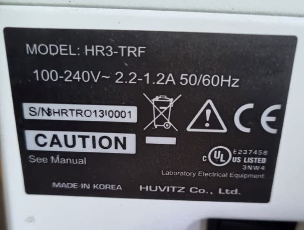 MICROSCOPIO DIGITAL HUVITZ HR3-TRF HRTR0130001 100/240V 50/60HZ 