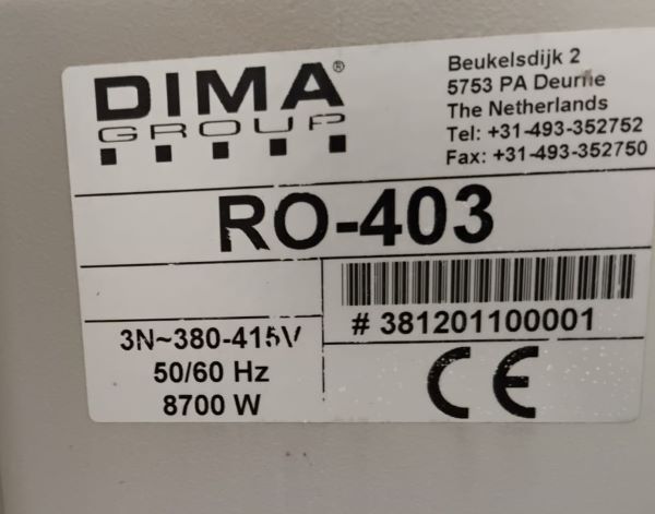 FORNO 7 ZONAS BREEZE RO-403 380/415V 50/60HZ - ACOMPANHA BANCADA 