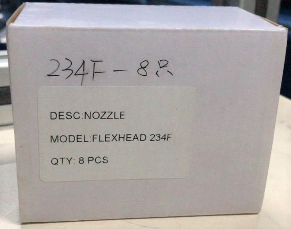 NOZZLE 234F FLEXHEAD 