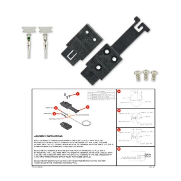 MINI THERMOCOUPLE CONNECTOR IMPORTADO SINGLE 