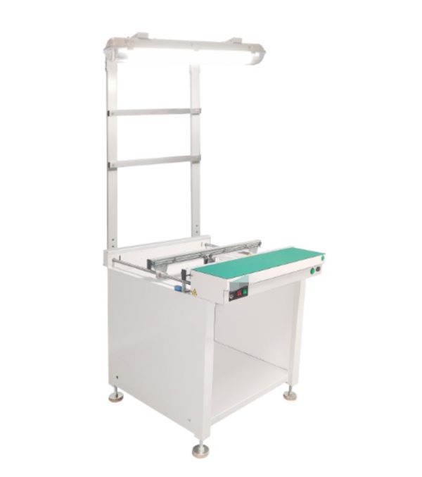 TRANSPORTADOR CONVEYOR 1M ZHX ZKS-300A NOVO AC 220V 50/60HZ - COM ILUMINAÇÃO 