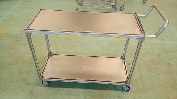 CARRINHO DE TRANSPORTE TAMPO DE ALUMÍNIO 