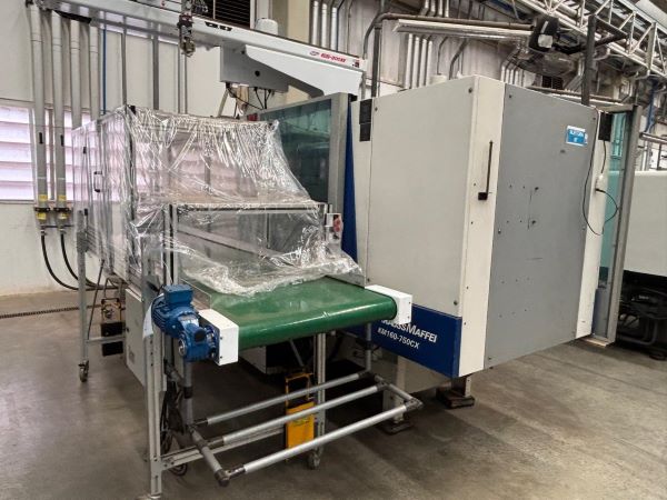 INJETORA HORIZONTAL HIDRÁULICA 160T KRAUSS MAFFEI 160-750 CX 2007 61010712 