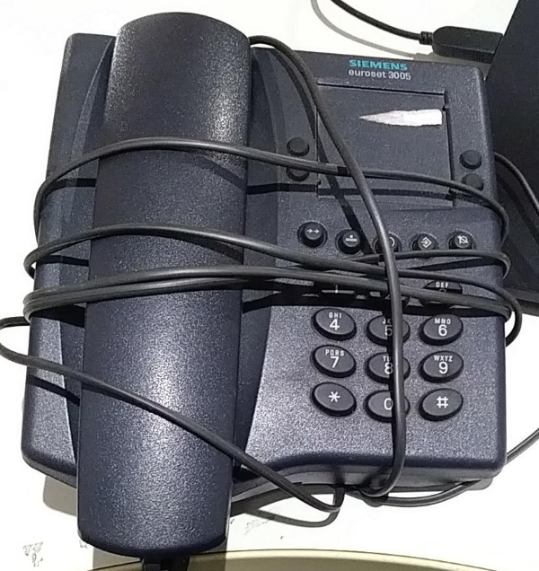 INFORMÁTICA TELEFONE SIEMENS EUROSET 3005 E05D93803877 