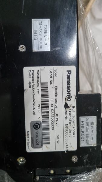 FEEDER POP FEEDER PANASONIC N610056362AA 2007 DE0010AAE000039 24V 50W 