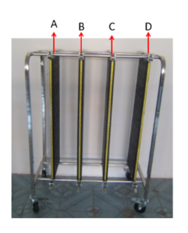 CARRINHO DE TRANSPORTE ESD IMPORTADO EIBC-GA0201 NOVO - ESD CIRCULATION CART 