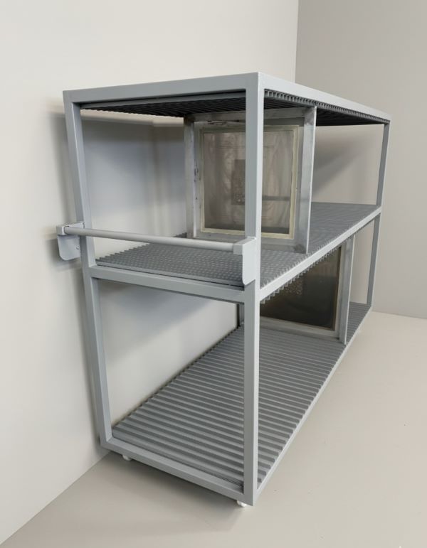 ARMARIO ORGANIZADOR STENCIL DUPLO COMPMAQ 7323-5129-2 NOVO 72 POSICOES DE 23 POLEGADAS SUPERIOR E 51 POSIÇÕES DE 29 POLEGADAS 