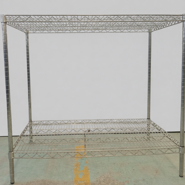 PRATELEIRA ORGANIZADORA PEQUENA CROMADA 