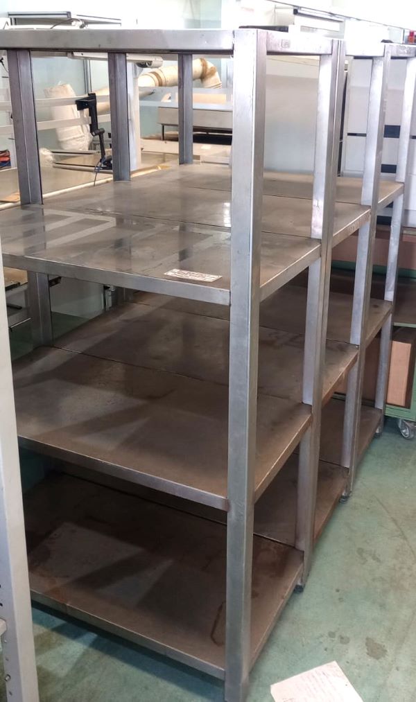PRATELEIRA INDUSTRIAL 1,00X 0,50 X 1,64 M ( C X L X A) 