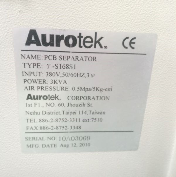 ROUTER MESA DUPLA AUROTEK S188S1 2010 10A03069 380V 
