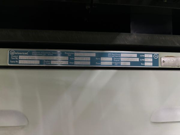 PICK AND PLACE FLEXIVEL UNIVERSAL ADVANTIS 3 2013 10194161 380/415V 50/6HZ 