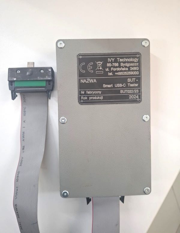 TESTADOR DE CABOS USB-C IVY TECHNOLOGY 2024 248G 