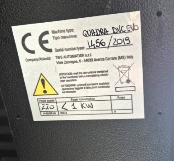 PICK AND PLACE FLEXIVEL TWS AUTOMATION QUADRA EVO 2019 220V ACOMPANHA 4 MAGAZINES DE 8 FEEDERS 