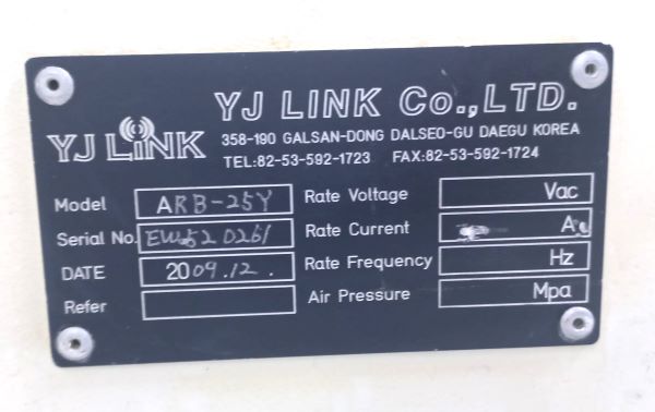 TRANSPORTADOR RACK BUFFER YJ LINK ARB-25Y 2009 EW52 0261 