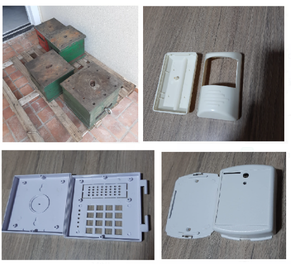 MOLDES DE INJEÇÃO PLÁSTICA DIVERSOS PARA SENSORES 