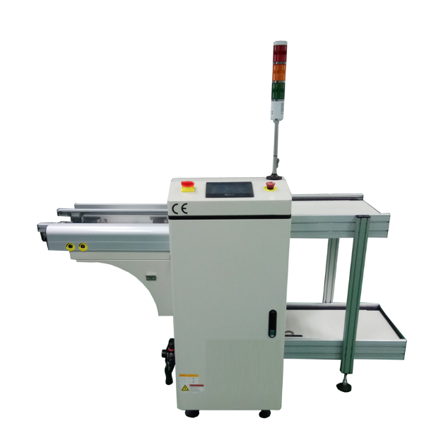 TRANSPORTADOR MULTI MAGAZINE UNLOADER IMPORTADO MU-390A-CT NOVO AC 110/220V ±10V 50/60HZ - PCB SIZE: 535X(50 - 390)MM 