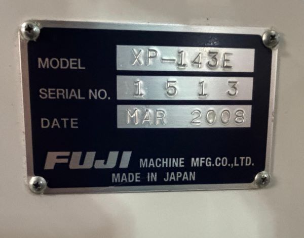 PICK AND PLACE FLEXIVEL FUJI XP-143E 2008 1513 