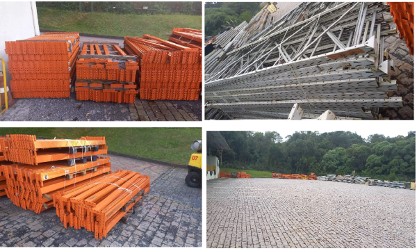 PORTA PALLET PORTA PALLET ÁGUIA LOTE 