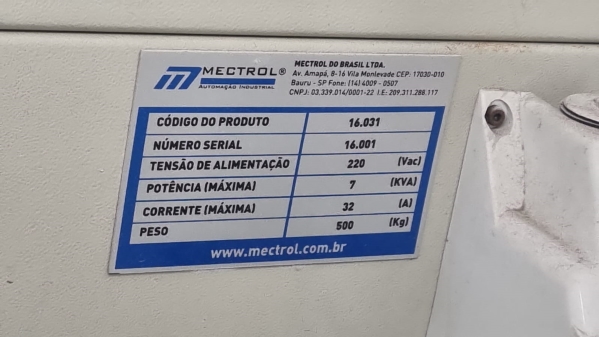 ROBO DE AUTOMAÇÃO MECTROL 16.031 16.001 220V 7KVA/32A 