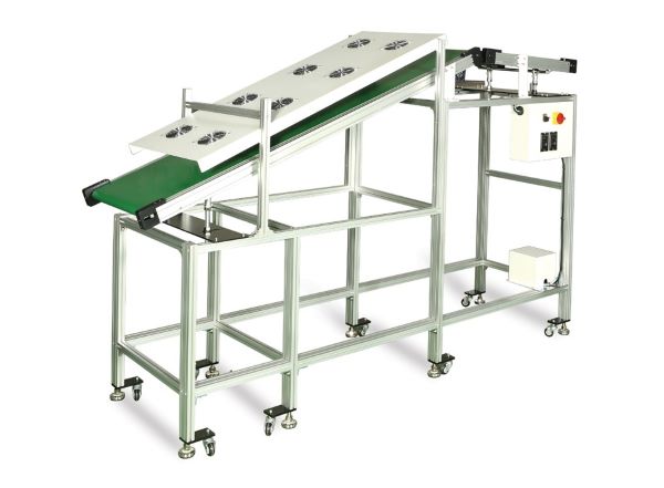 TRANSPORTADOR CONVEYOR DE SAIDA DE MAQUINA DE SOLDA IL JIN AOC-300S NOVO PCB 330 X 250MM 