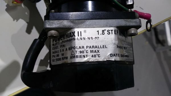 MOTOR DE PASSO PACIFIC SCIENTIFIC P2HNSHS-LNN-NS-02 POWERMAX II 35W, 2.6A 