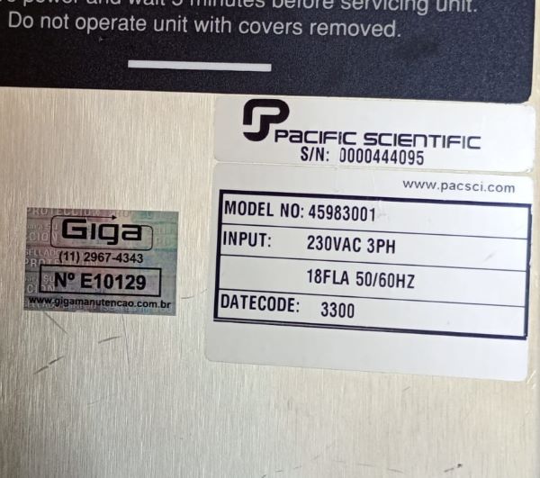 DRIVER MOTOR PACIFIC SCIENTIFIC SC904 230VAC 