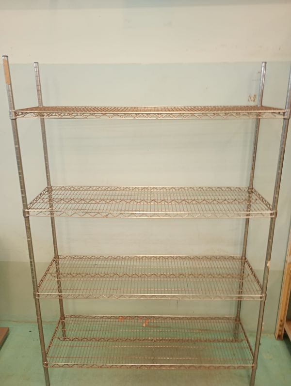 PRATELEIRA ORGANIZADORA PRATELEIRA CROMADA 