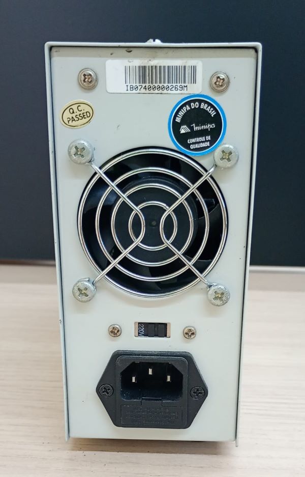 FONTE DE ALIMENTAÇÃO MINIPA MPS 33 220V/ 110V BIVOLT 