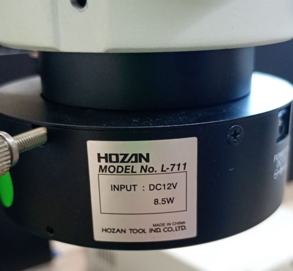 MICROSCOPIO DE INSPEÇÃO HOZAN L-711 12V 