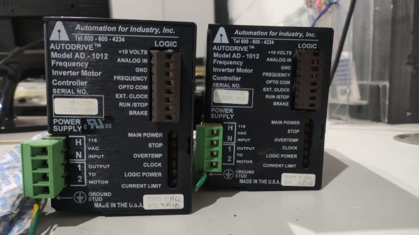 DRIVER MOTOR AUTOMATION FOR INDUSTRY, INC. AD -1012 DRIVER DE MOTOR SPARE PARTS FORNO 10 ZONAS BTU P150 