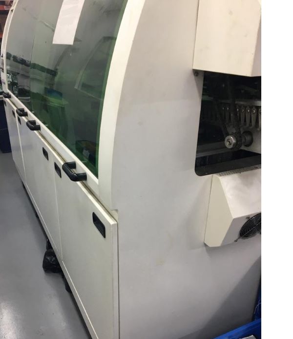 MÁQUINA DE SOLDA DUPLA ONDA DE CHUMBO HONGREAT POINT WAVE 400DS 2013 220V TRIPLE PHASE 25KW 50/60HZ 