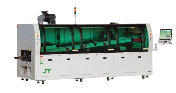 MÁQUINA DE SOLDA DUPLA ONDA LEAD FREE JT US-450 NOVA 220V 