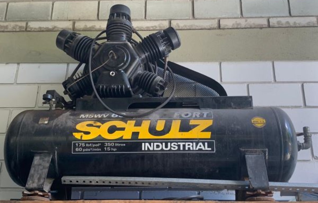 COMPRESSOR DE AR DE PISTÃO SCHULZ MSWV 60 FORT S/ MOTOR 