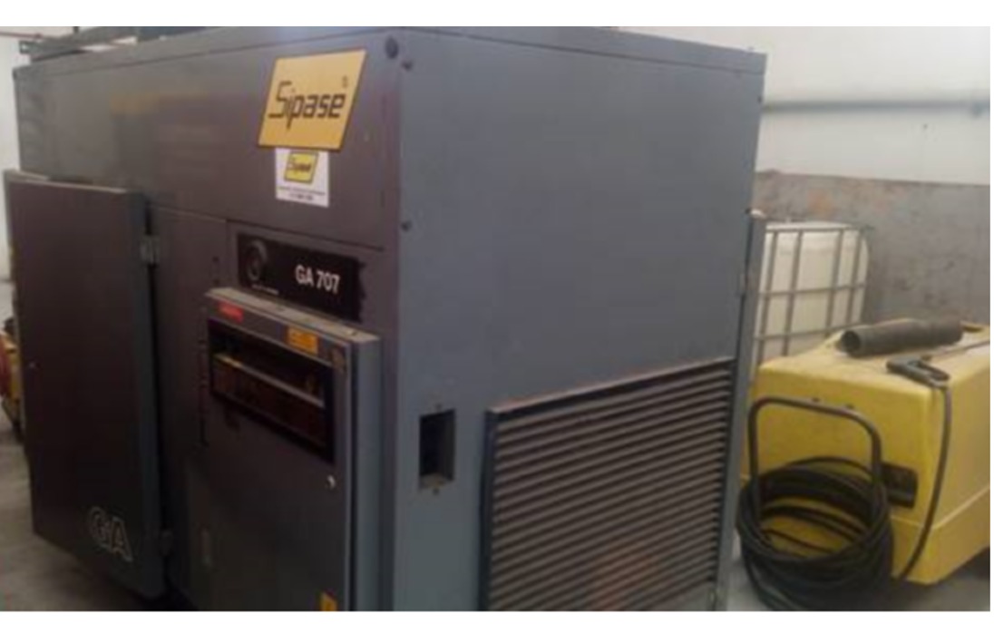 COMPRESSOR DE AR GA707 ATLAS COPCO 1982 